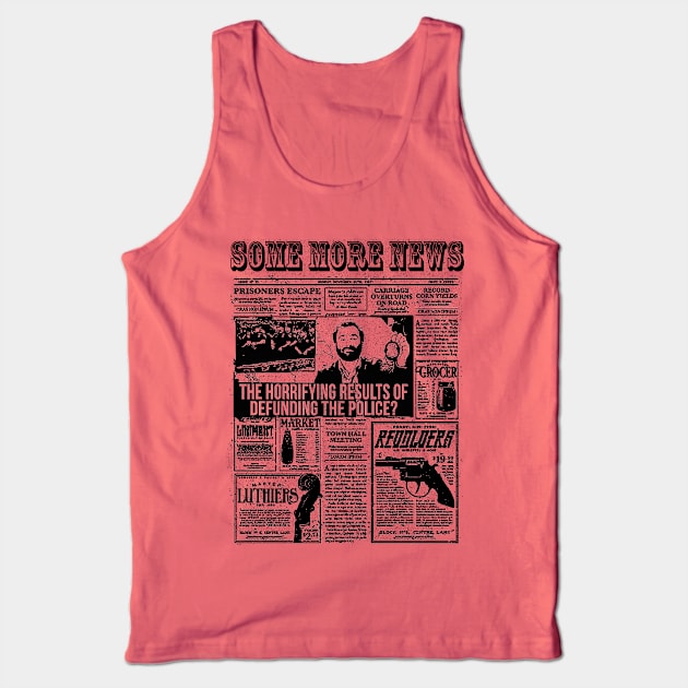 SOME MORE NEWS - NEWSPAPER Tank Top by HelloDisco